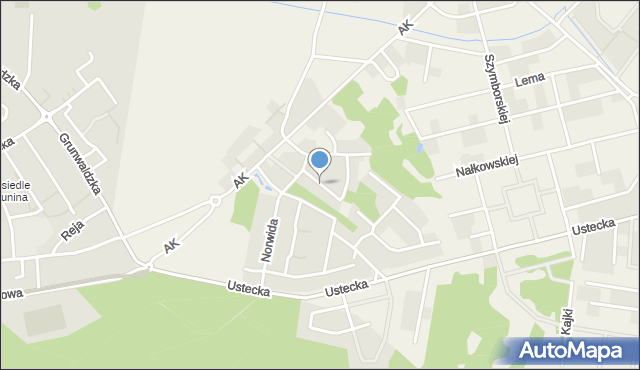 Przewłoka gmina Ustka, Przerwy-Tetmajera Kazimierza, mapa Przewłoka gmina Ustka