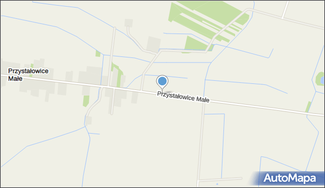 Przystałowice Małe, Przystałowice Małe, mapa Przystałowice Małe