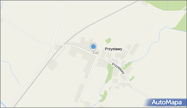 Przystawy gmina Malechowo, Przystawy, mapa Przystawy gmina Malechowo