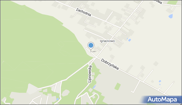 Szpetal Górny, Przyleśna, mapa Szpetal Górny