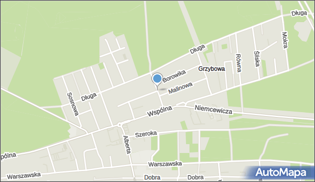 Warszawa, Przejazdowa, mapa Warszawy