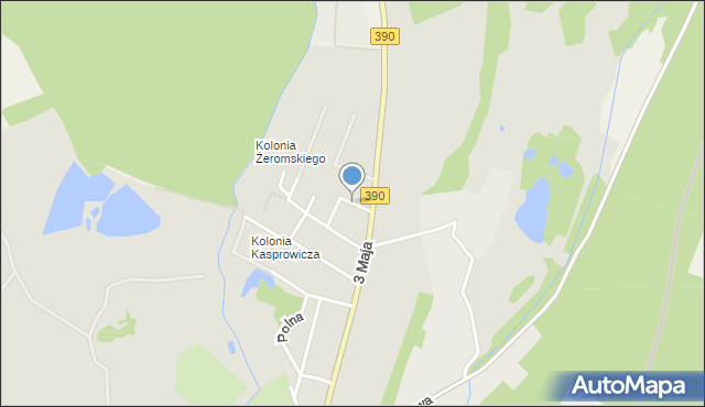 Złoty Stok, Prusa Bolesława, mapa Złoty Stok