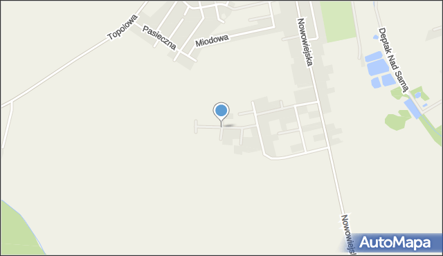 Kaźmierz, Pszeniczna, mapa Kaźmierz