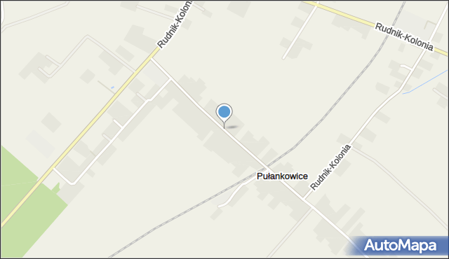 Pułankowice, Pułankowice, mapa Pułankowice