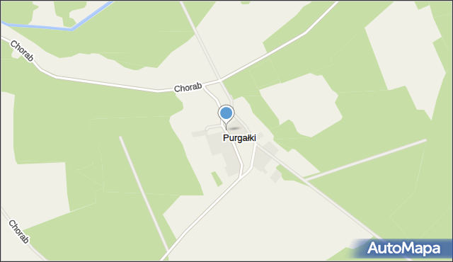 Purgałki, Purgałki, mapa Purgałki