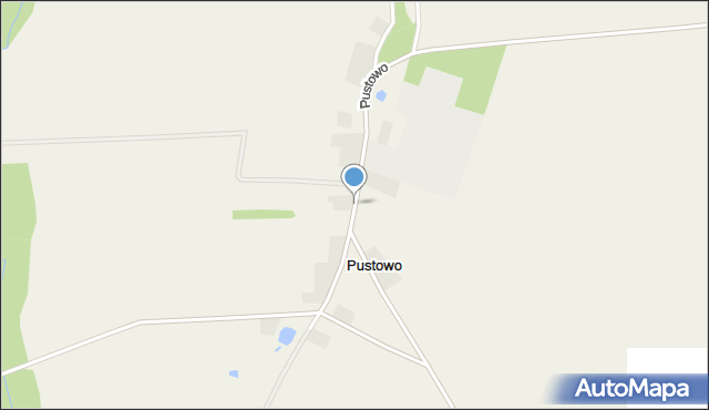 Pustowo gmina Kępice, Pustowo, mapa Pustowo gmina Kępice
