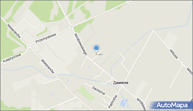 Radzymin powiat wołomiński, Pułaskiego Kazimierza, gen., mapa Radzymin powiat wołomiński