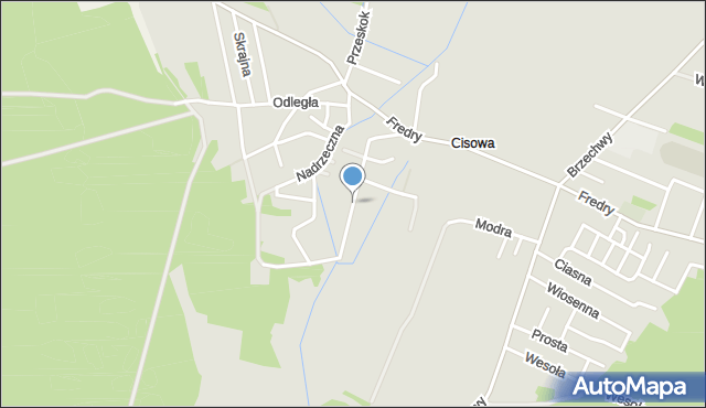 Kędzierzyn-Koźle, Radosna, mapa Kędzierzyna-Koźle