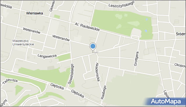 Lublin, Radziszewskiego Idziego, mapa Lublina