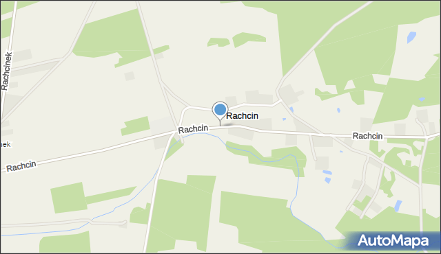 Rachcin, Rachcin, mapa Rachcin