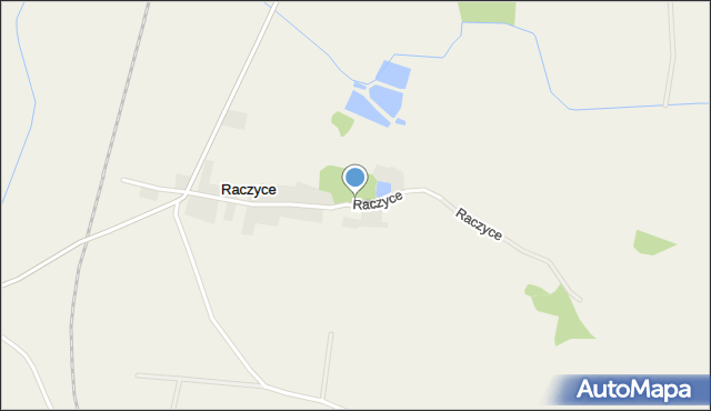 Raczyce gmina Ziębice, Raczyce, mapa Raczyce gmina Ziębice