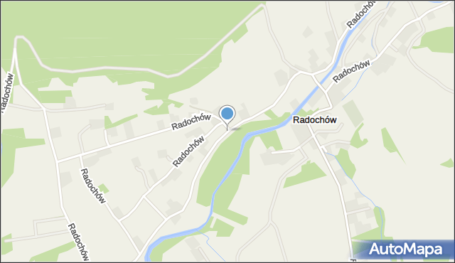 Radochów, Radochów, mapa Radochów
