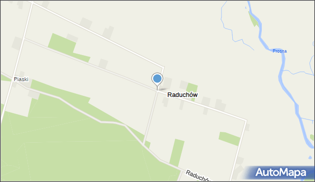 Raduchów, Raduchów, mapa Raduchów