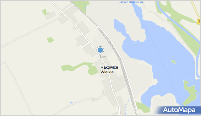 Rakowice Wielkie, Rakowice Wielkie, mapa Rakowice Wielkie