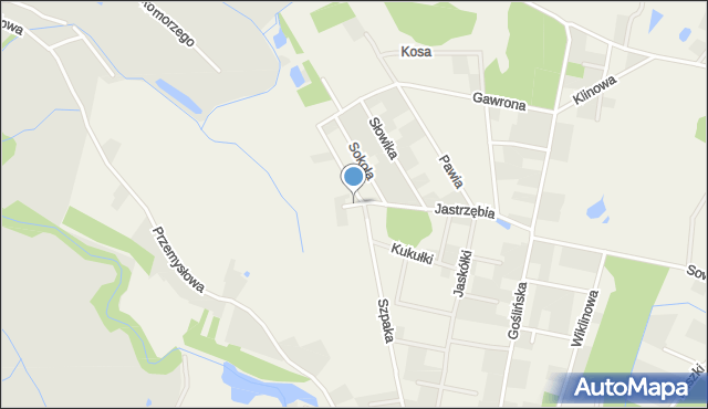 Rakownia, Rakownia, mapa Rakownia