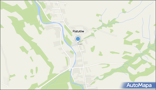Ratułów, Ratułów, mapa Ratułów