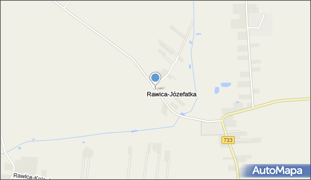 Rawica-Józefatka, Rawica-Józefatka, mapa Rawica-Józefatka