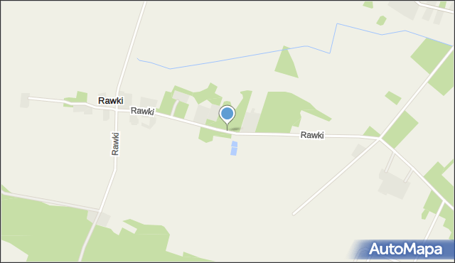 Rawki, Rawki, mapa Rawki