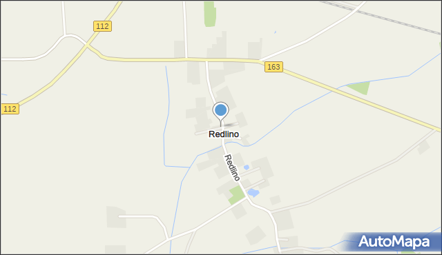 Redlino, Redlino, mapa Redlino