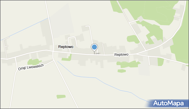 Reptowo gmina Kobylanka, Reptowo, mapa Reptowo gmina Kobylanka