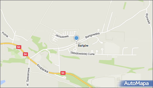 Siemianowice Śląskie, Reymonta Władysława, mapa Siemianowice Śląskie