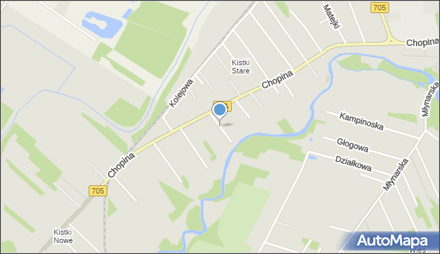 Sochaczew, Rejtana Tadeusza, mapa Sochaczew