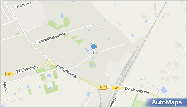 Wąbrzeźno, Reymonta Władysława, mapa Wąbrzeźno