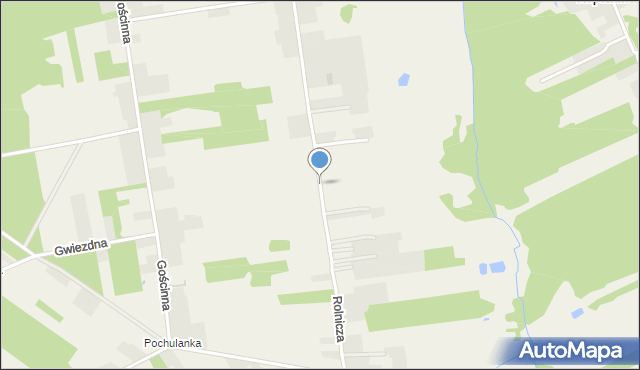 Aleksandria gmina Konopiska, Rolnicza, mapa Aleksandria gmina Konopiska