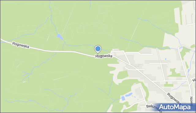 Czyżowice gmina Gorzyce, Rogowska, mapa Czyżowice gmina Gorzyce