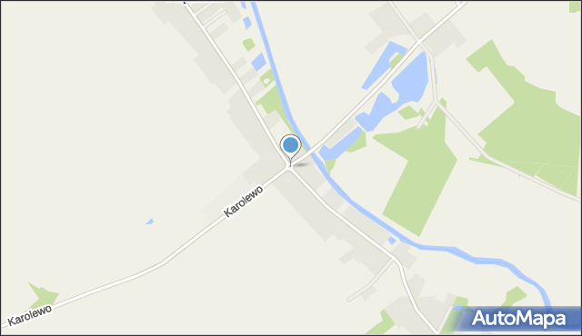 Drążdżewo, Rondo Morki Stefana, ks., mapa Drążdżewo