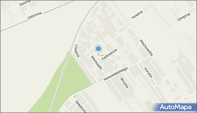 Gruszczyn gmina Swarzędz, Różyckiego Ludomira, mapa Gruszczyn gmina Swarzędz