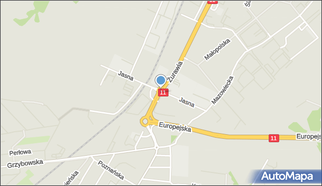 Kołobrzeg, Rondo Jantarowe, mapa Kołobrzegu