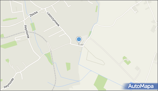Krzeszowice, Różana Dolina, mapa Krzeszowice