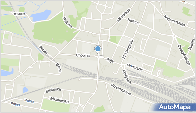 Oleśnica, Rondo Galickiego Krzysztofa, mapa Oleśnica