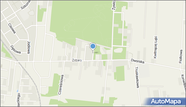 Ostrów gmina Łask, Rogaczewska, mapa Ostrów gmina Łask