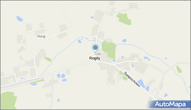 Rogity, Rogity, mapa Rogity