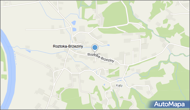 Roztoka-Brzeziny, Roztoka-Brzeziny, mapa Roztoka-Brzeziny