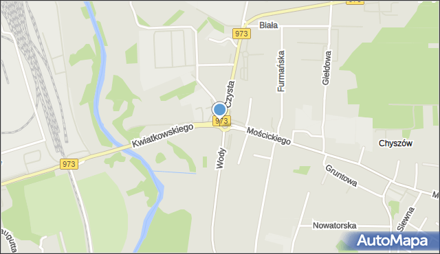Tarnów, Rondo Żołnierzy Wyklętych, mapa Tarnów