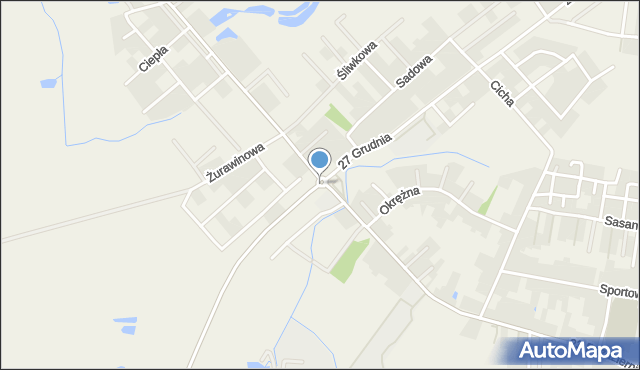 Tarnowo Podgórne, Rondo Mazowieckiego Tadeusza, mapa Tarnowo Podgórne