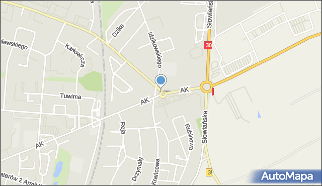 Zgorzelec, Rondo Wolności, mapa Zgorzelec