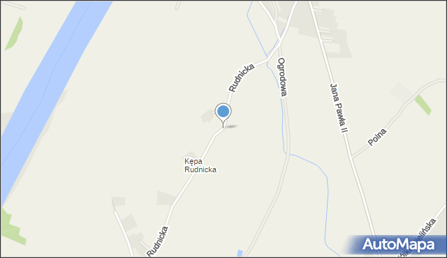 Bieliniec, Rudnicka, mapa Bieliniec