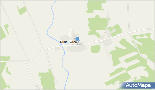 Ruda-Skroda, Ruda-Skroda, mapa Ruda-Skroda
