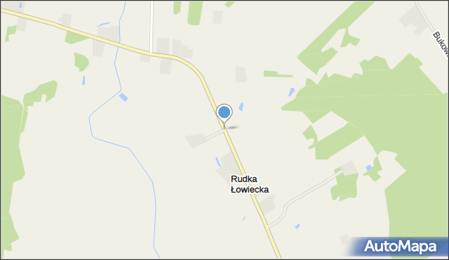 Rudka Łowiecka, Rudka Łowiecka, mapa Rudka Łowiecka