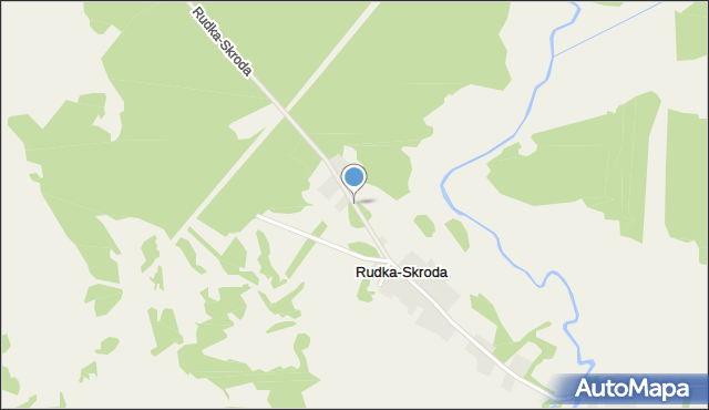 Rudka-Skroda, Rudka-Skroda, mapa Rudka-Skroda