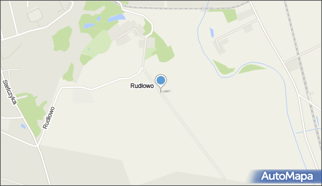 Rudłowo, Rudłowo, mapa Rudłowo