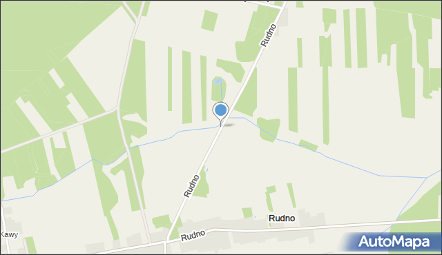 Rudno gmina Borkowice, Rudno, mapa Rudno gmina Borkowice