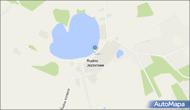 Rudno Jeziorowe, Rudno Jeziorowe, mapa Rudno Jeziorowe