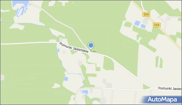 Rumunki Jasieńskie, Rumunki Jasieńskie, mapa Rumunki Jasieńskie