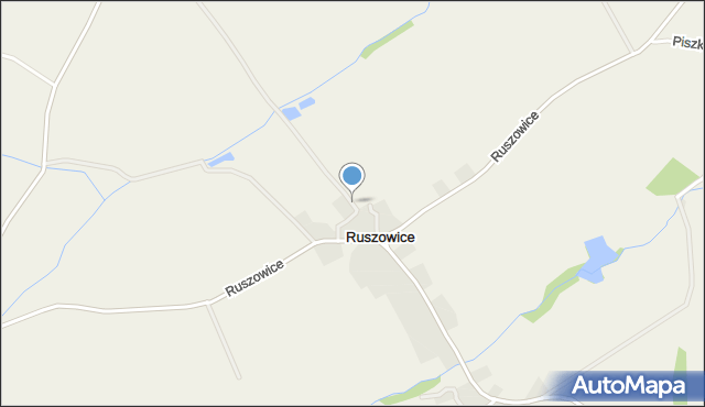 Ruszowice gmina Kłodzko, Ruszowice, mapa Ruszowice gmina Kłodzko