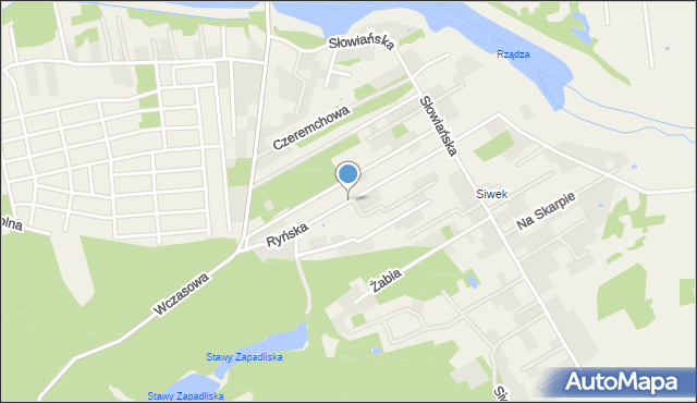 Borki gmina Radzymin, Ryńska, mapa Borki gmina Radzymin